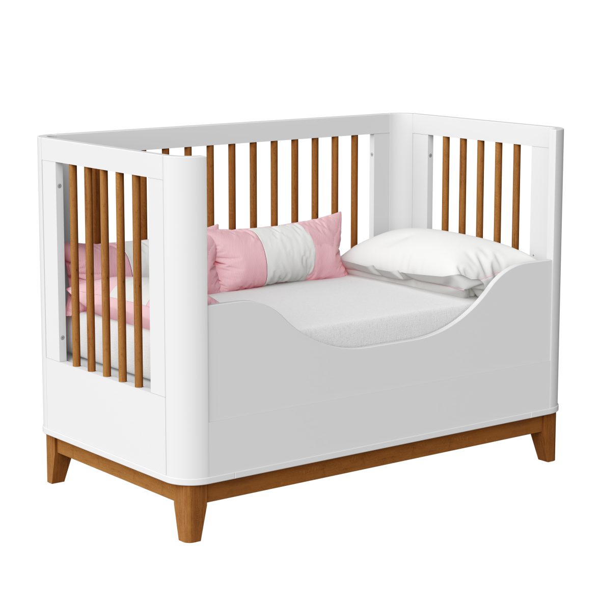 Mini Cama Boom Slim Classic Branco