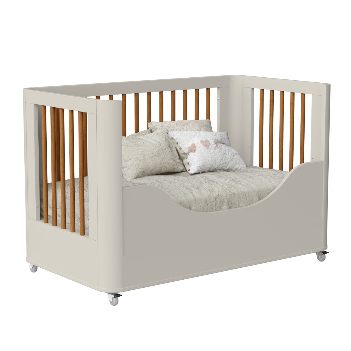 Mini Cama Boom Slim Wheels Areia